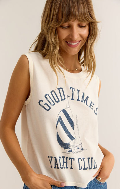 GOOD TIMES LA MER TANK - Uptown Boutique Ramona