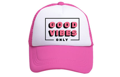 Good Vibes Only Trucker - Uptown Boutique Ramona