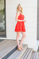 Got The Glow Dress In Red (Online Exclusive) - Uptown Boutique Ramona