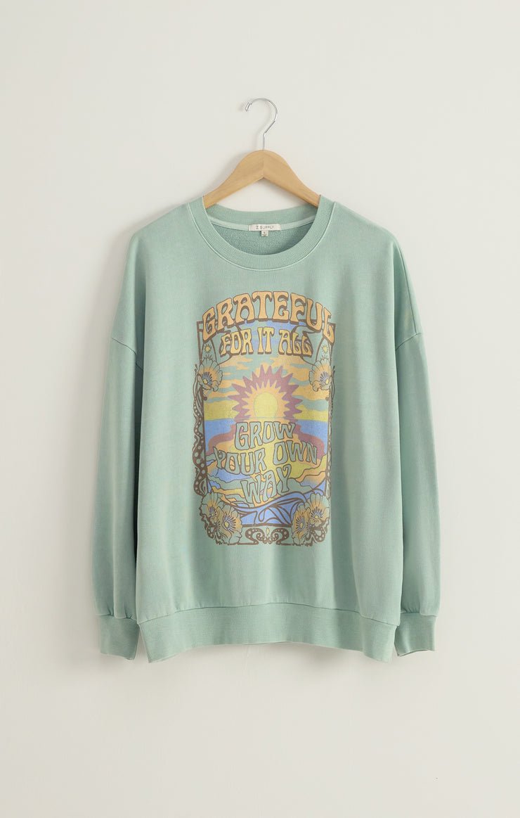 GRATEFUL SUNDAY SWEATSHIRT - Uptown Boutique Ramona