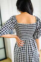 Greenville Gingham Midi Dress (Online Exclusive) - Uptown Boutique Ramona
