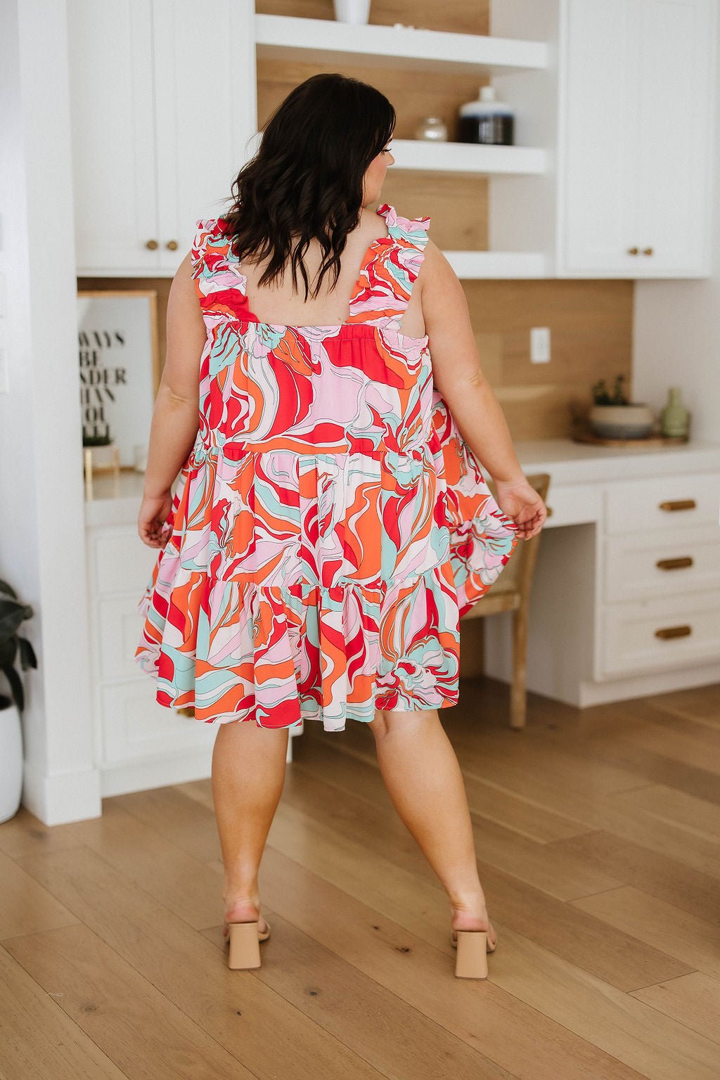 Groovy Baby Tiered Dress (Online Exclusive) - Uptown Boutique Ramona