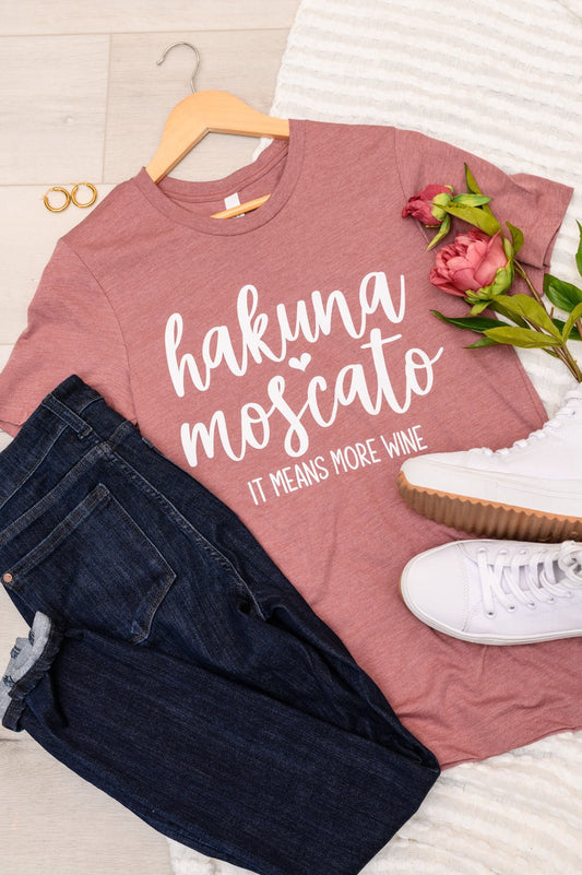 Hakuna Moscato Graphic Tee (Online Exclusive) - Uptown Boutique Ramona