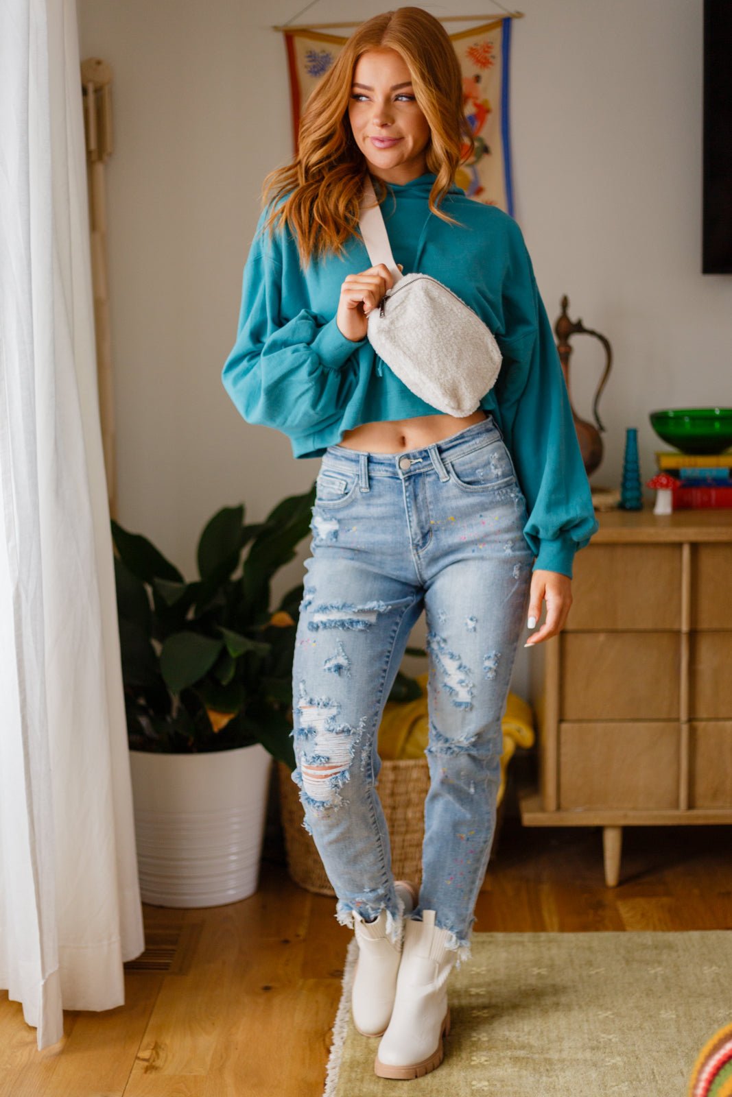 Hanging Out Hoodie (Online Exclusive) - Uptown Boutique Ramona