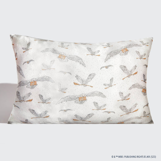 Harry Potter x kitsch Satin Pillowcase - Owl Post - Uptown Boutique Ramona