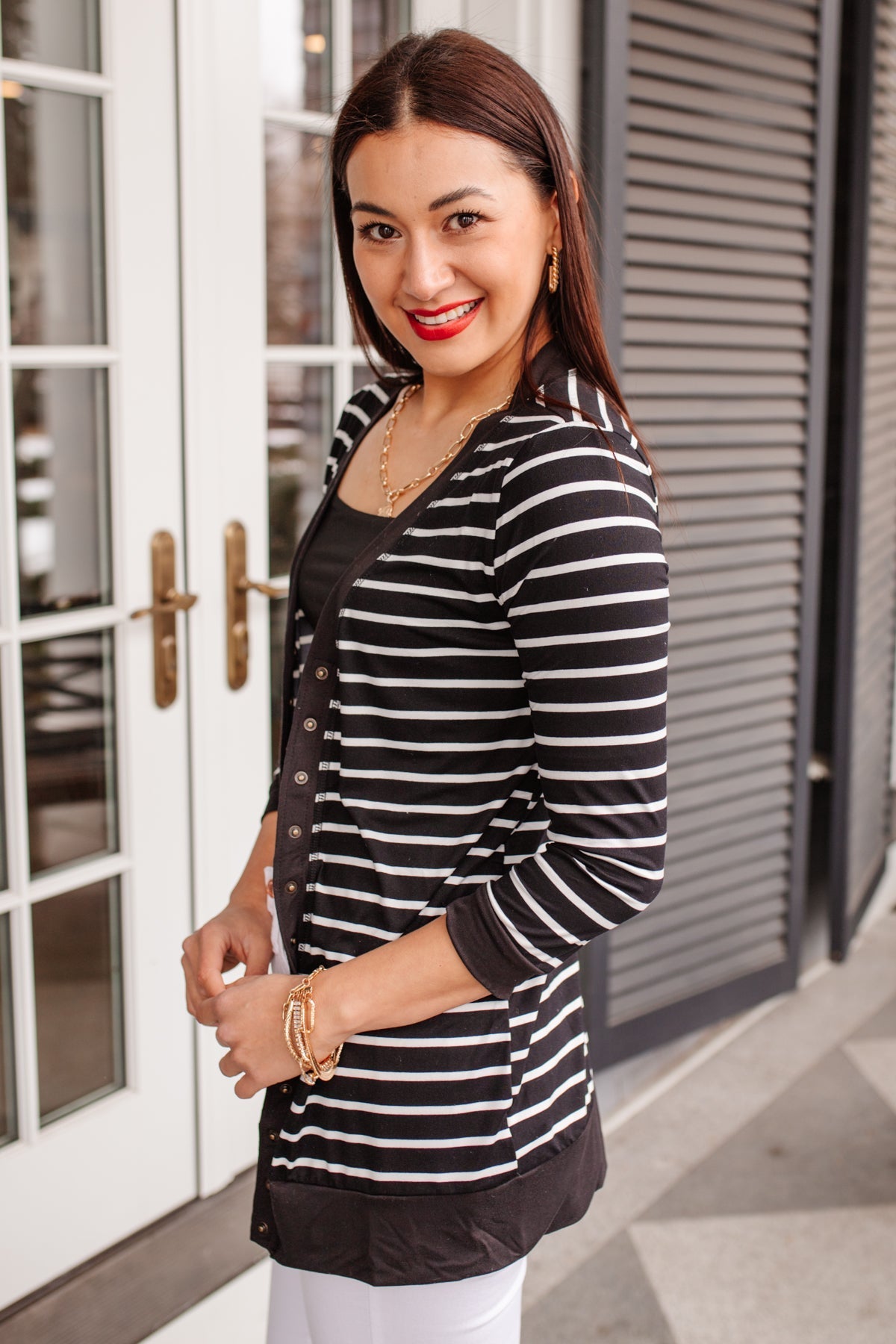 Have You Heard Cardigan in Black (Online Exclusive) - Uptown Boutique Ramona