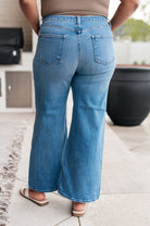 Hayes High Rise Wide Leg Crop Jeans - Uptown Boutique Ramona