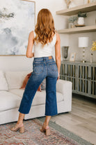 Hayes High Rise Wide Leg Crop Jeans - Uptown Boutique Ramona
