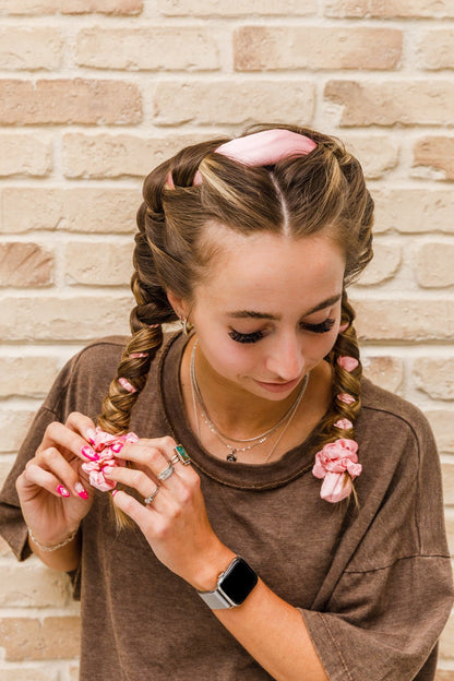 Heatless Curling Headband & Scrunchie Set (Online Exclusive) - Uptown Boutique Ramona