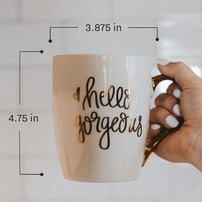 Hello Gorgeous Coffee Mug - Uptown Boutique Ramona