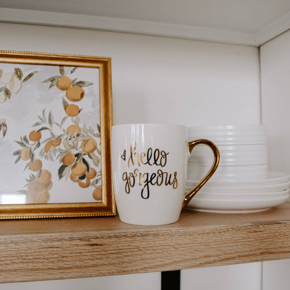 Hello Gorgeous Coffee Mug - Uptown Boutique Ramona