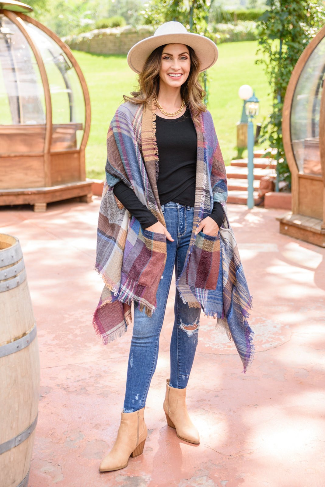 Here For It Long Sleeve Ribbed Crop Top (Online Exclusive) - Uptown Boutique Ramona