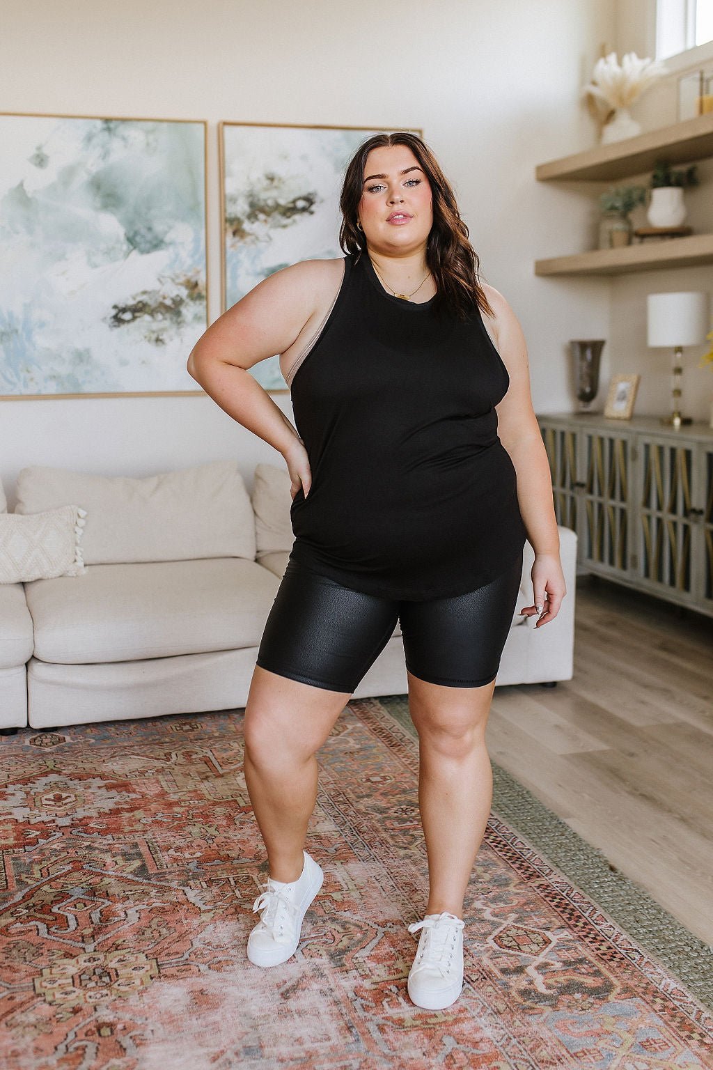 Here to Slay Tank in Black (Online Exclusive) - Uptown Boutique Ramona