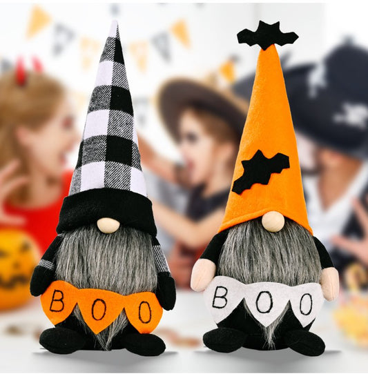 Hey Boo Gnomes Set of 2 (Online Exclusive) - Uptown Boutique Ramona