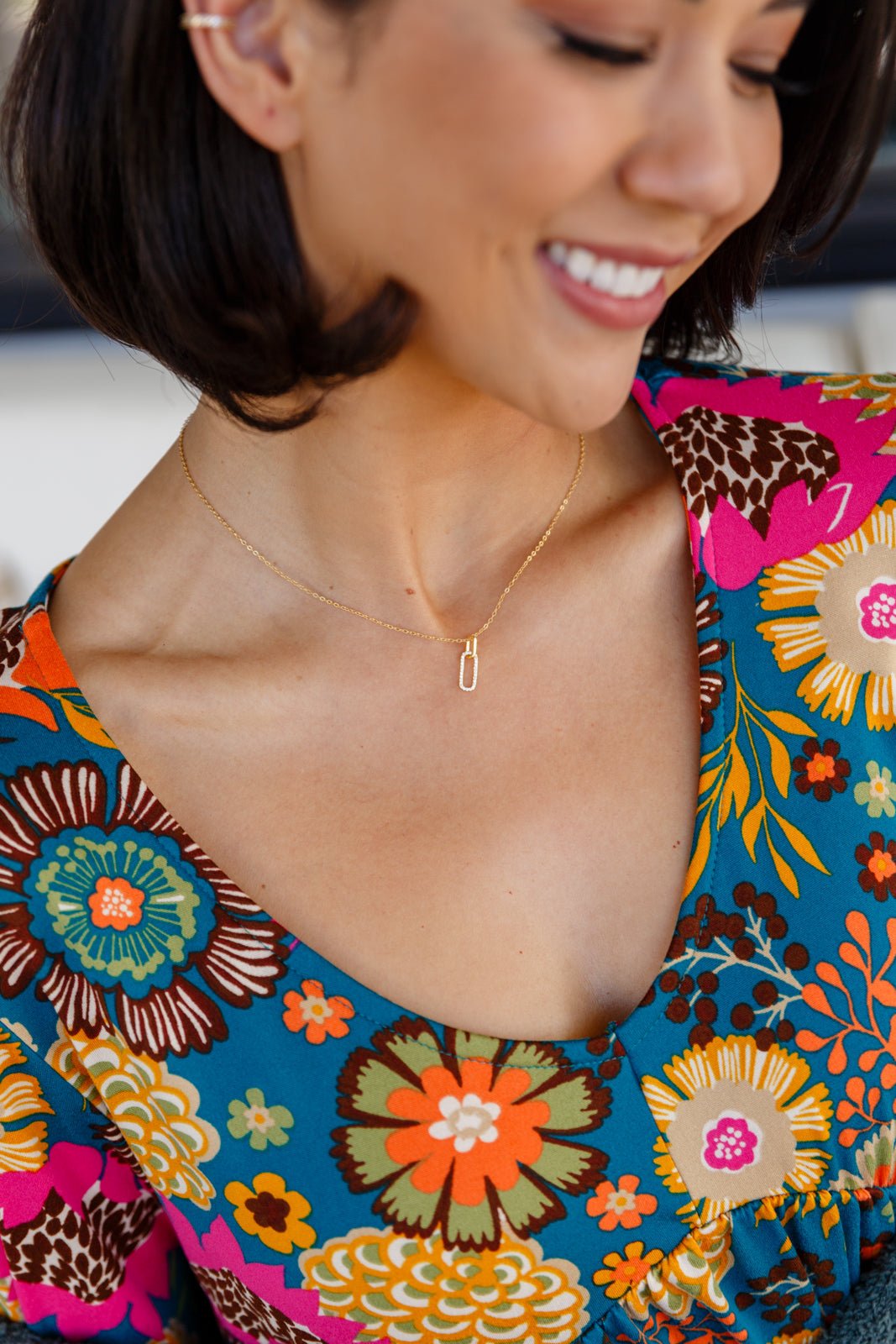 Hooked on You Necklace (Online Exclusive) - Uptown Boutique Ramona