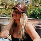 Horse Girlie Trucker Hat - Uptown Boutique Ramona