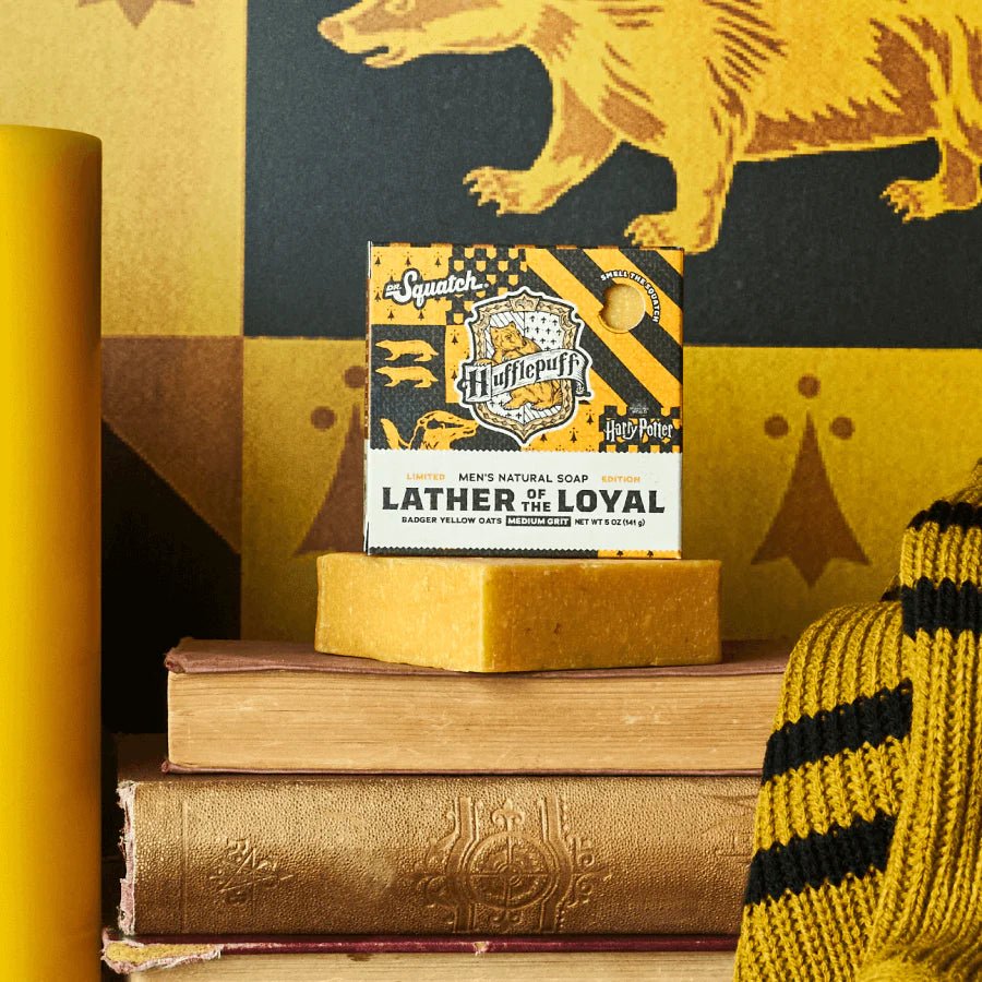 HUFFLEPUFF: LATHER OF THE LOYAL - Uptown Boutique Ramona