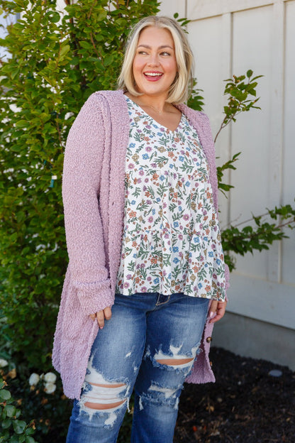 I Think I Can V - Neck Floral Top (Online Exclusive) - Uptown Boutique Ramona