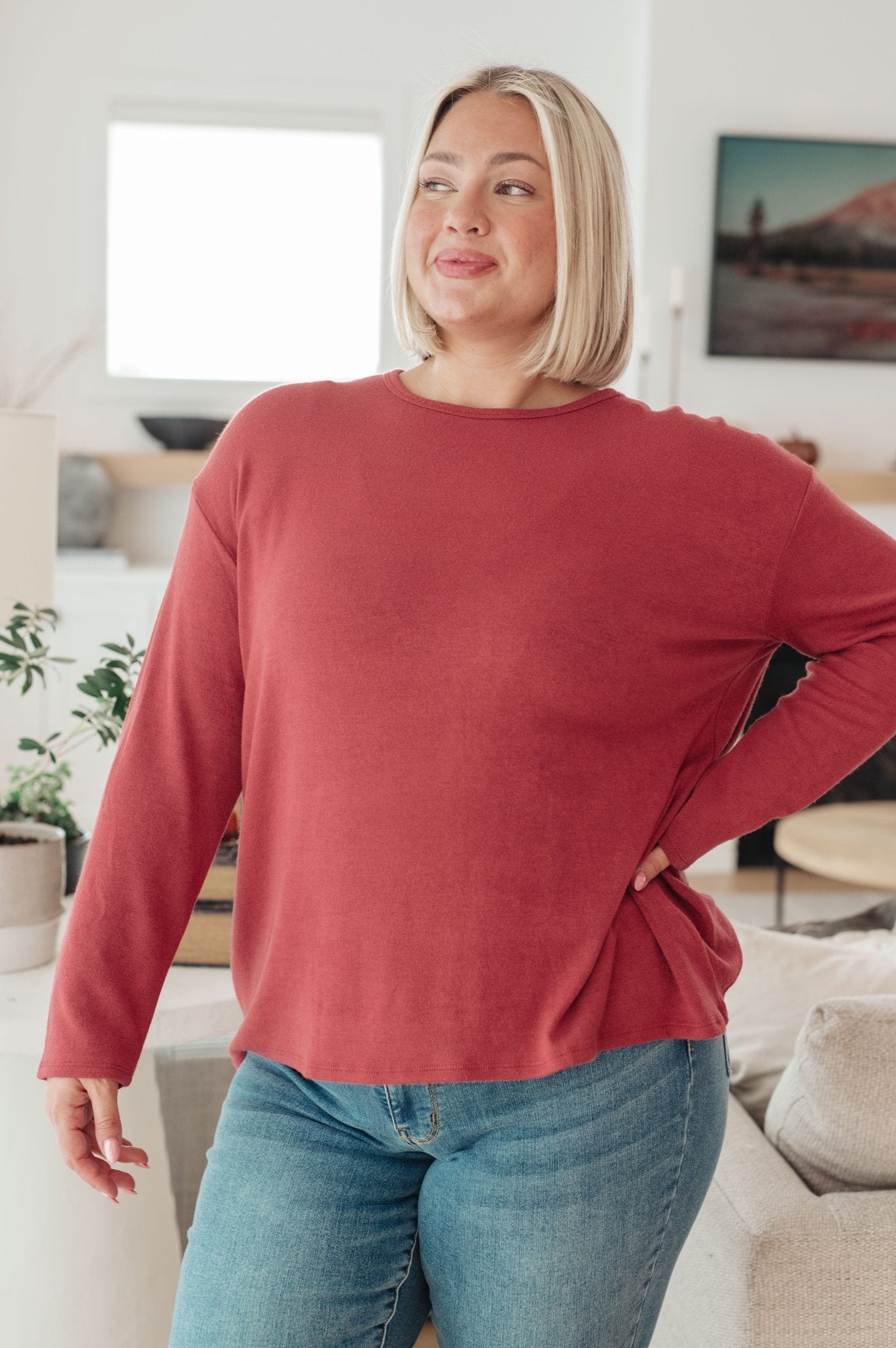 If I'm Picking Long Sleeve Tops (Online Exclusive) - Uptown Boutique Ramona