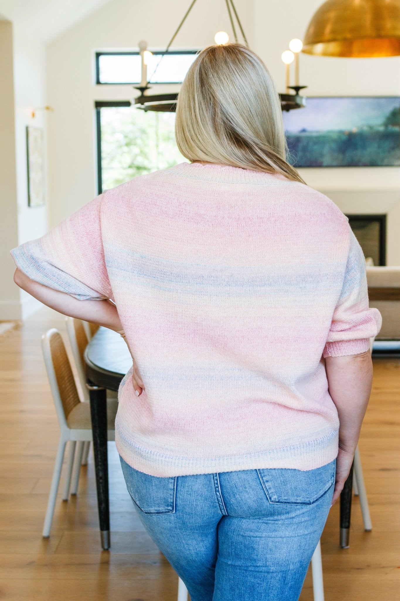 I'll Never Stop Striped Sweater (Online Exclusive) - Uptown Boutique Ramona