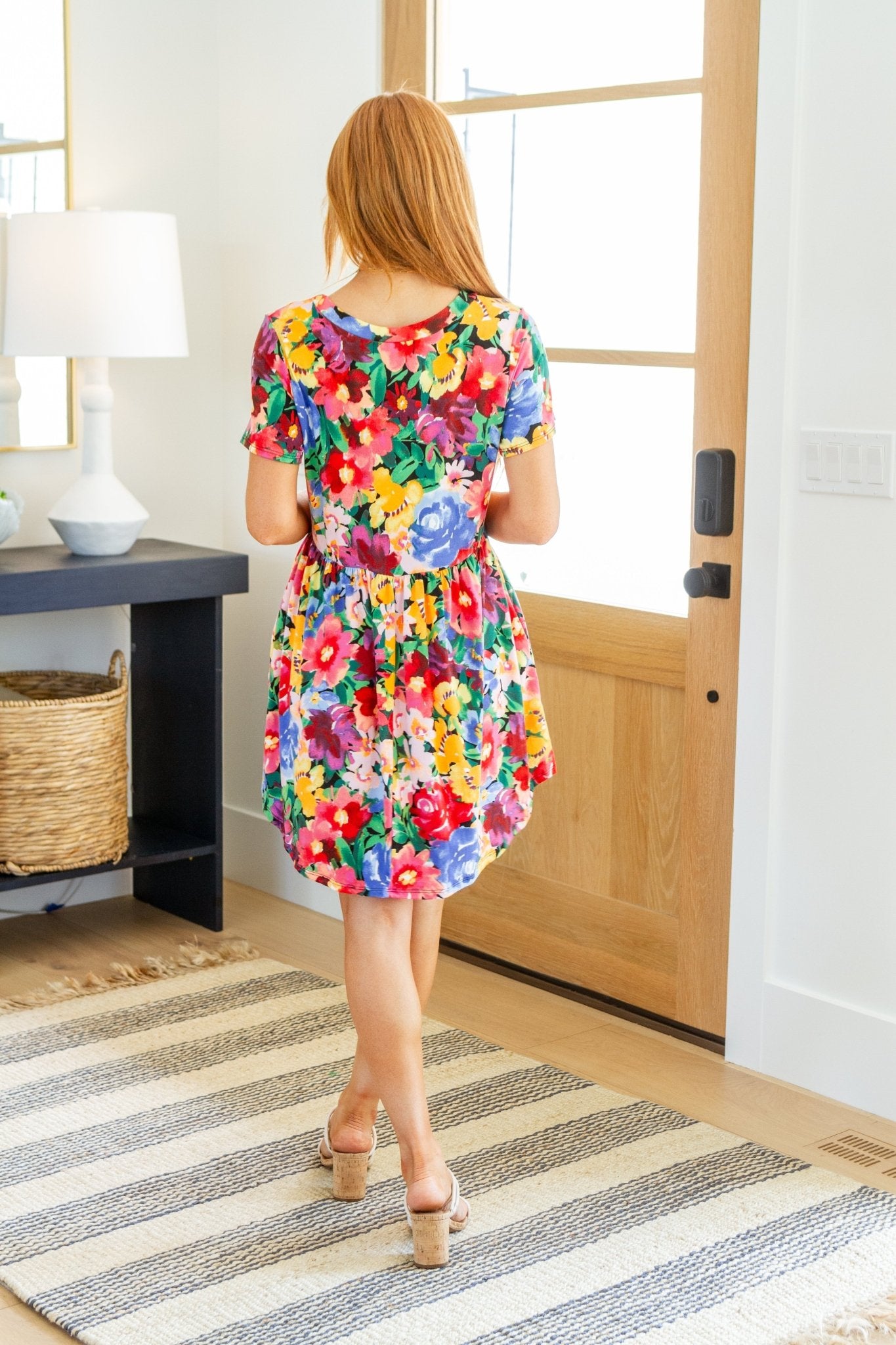 In The Garden Floral Dress (Online Exclusive) - Uptown Boutique Ramona