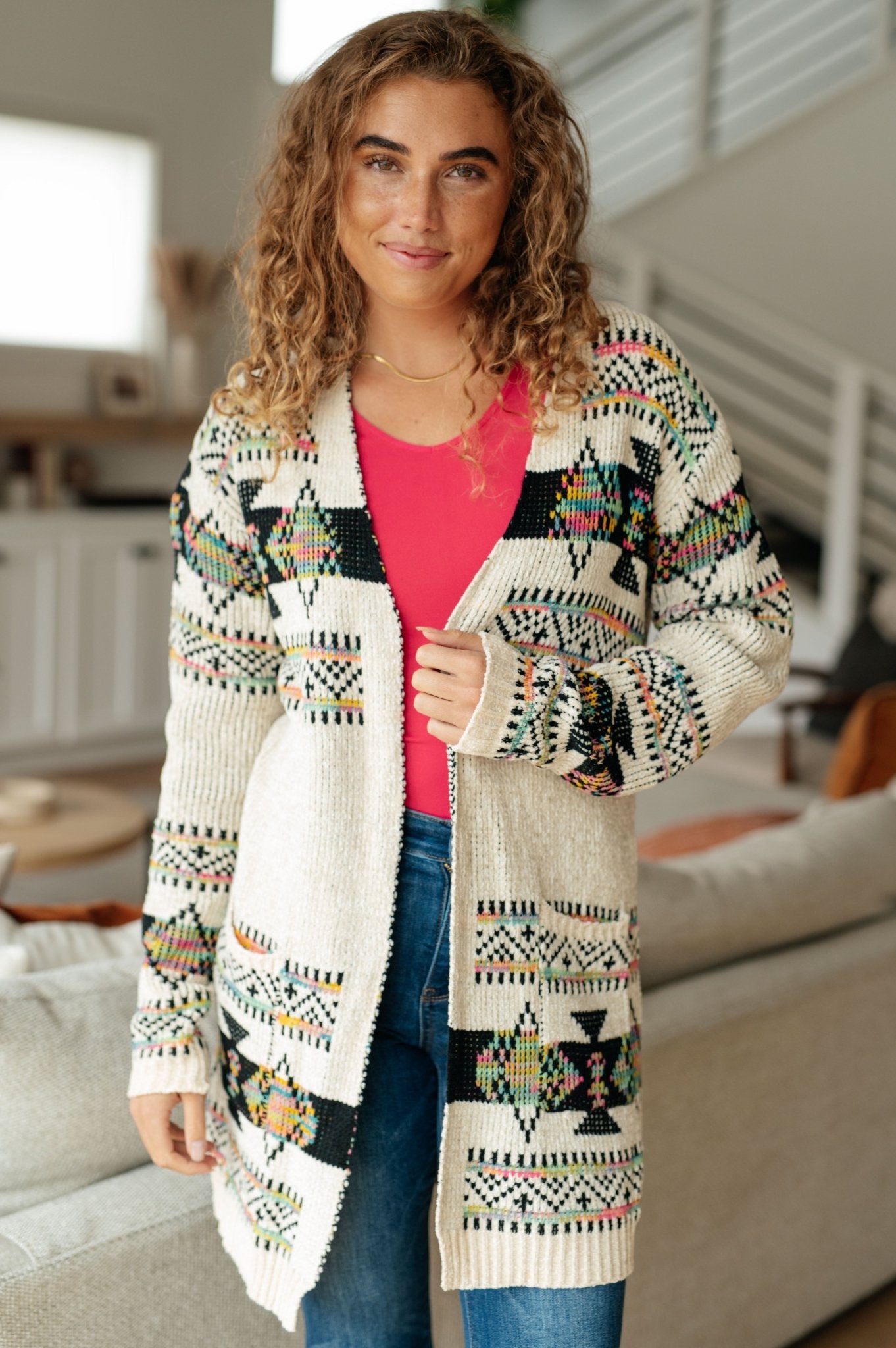 In the Nick Of Time Longline Cardigan (Online Exclusive) - Uptown Boutique Ramona