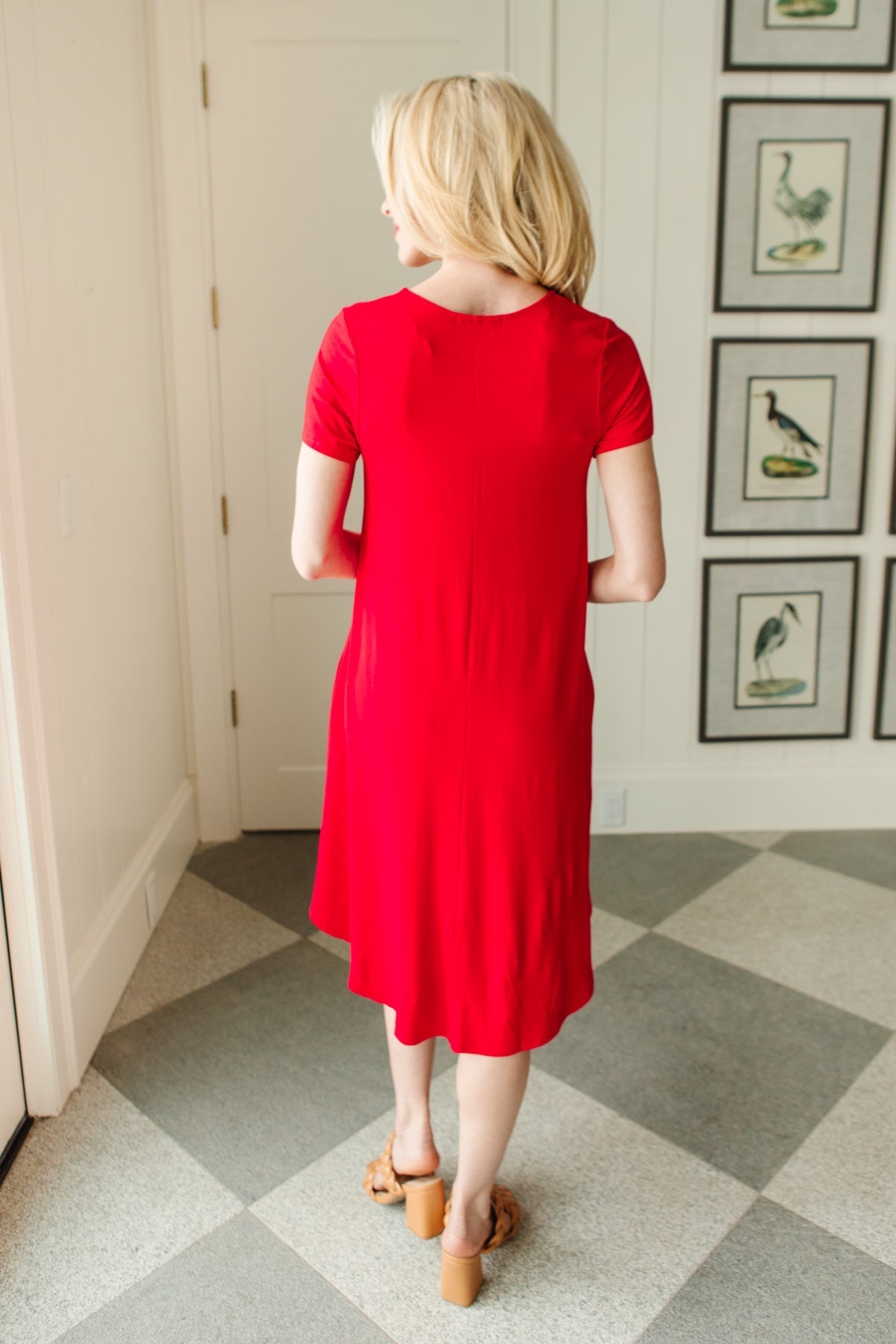 In the Now Dress in Red (Online Exclusive) - Uptown Boutique Ramona