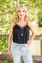 Infinite Memories Lace Bodysuit In Black (Online Exclusive) - Uptown Boutique Ramona