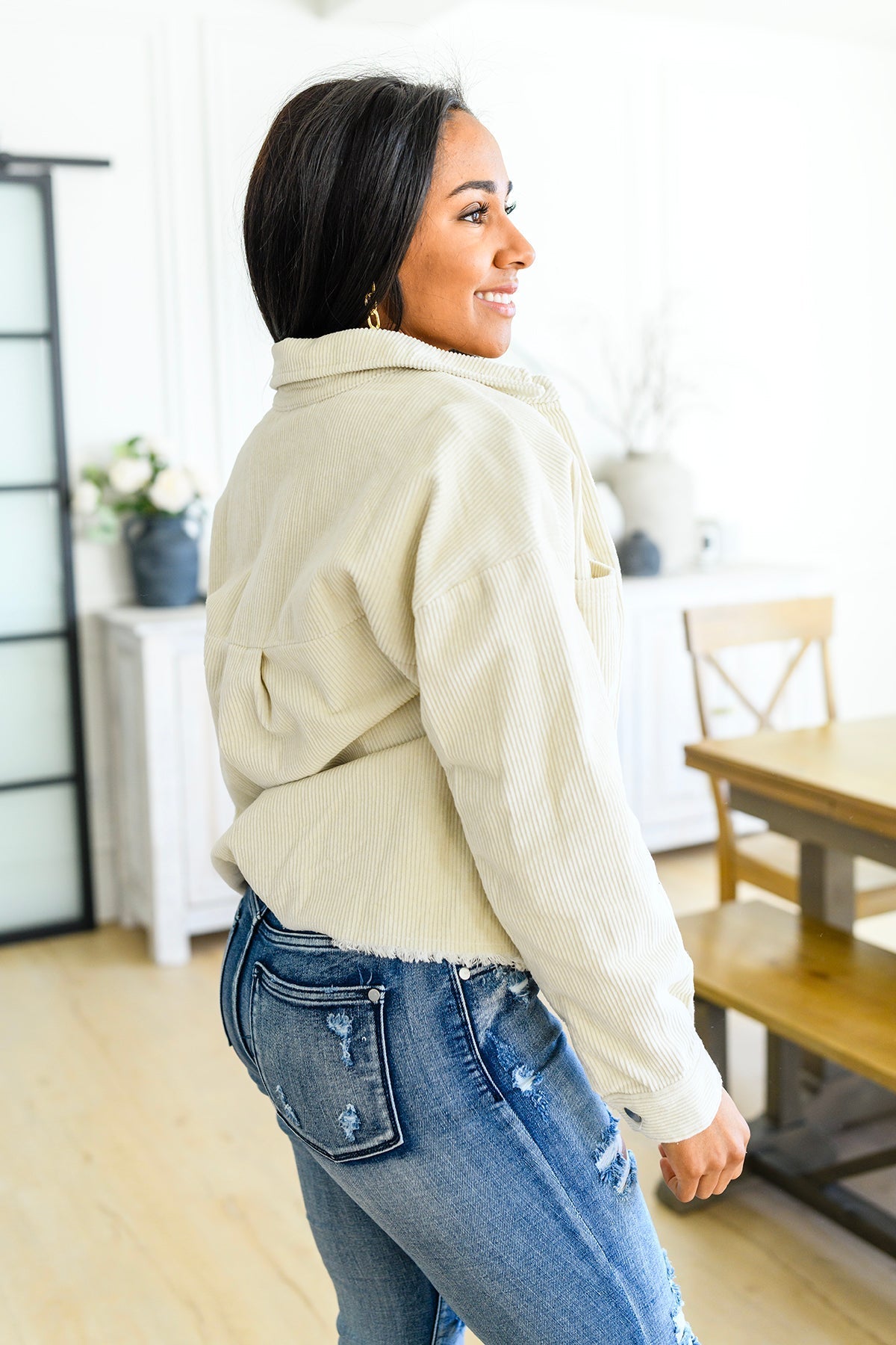 Invested in You Corduroy Shacket (Online Exclusive) - Uptown Boutique Ramona