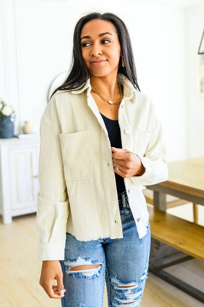 Invested in You Corduroy Shacket (Online Exclusive) - Uptown Boutique Ramona