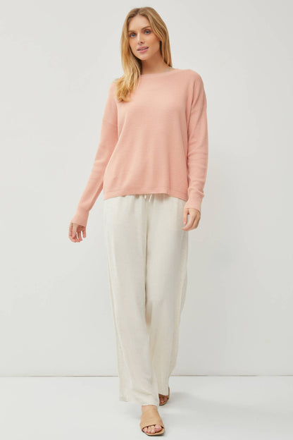 It's Up To You Ribbed Sweater - Uptown Boutique Ramona