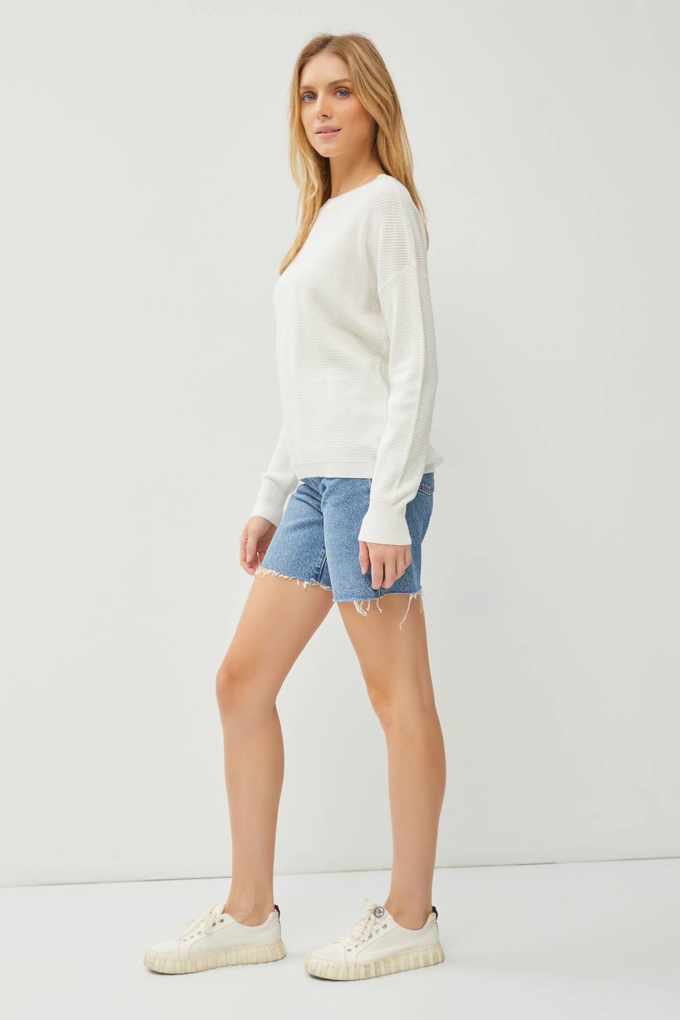 It's Up To You Ribbed Sweater - Uptown Boutique Ramona