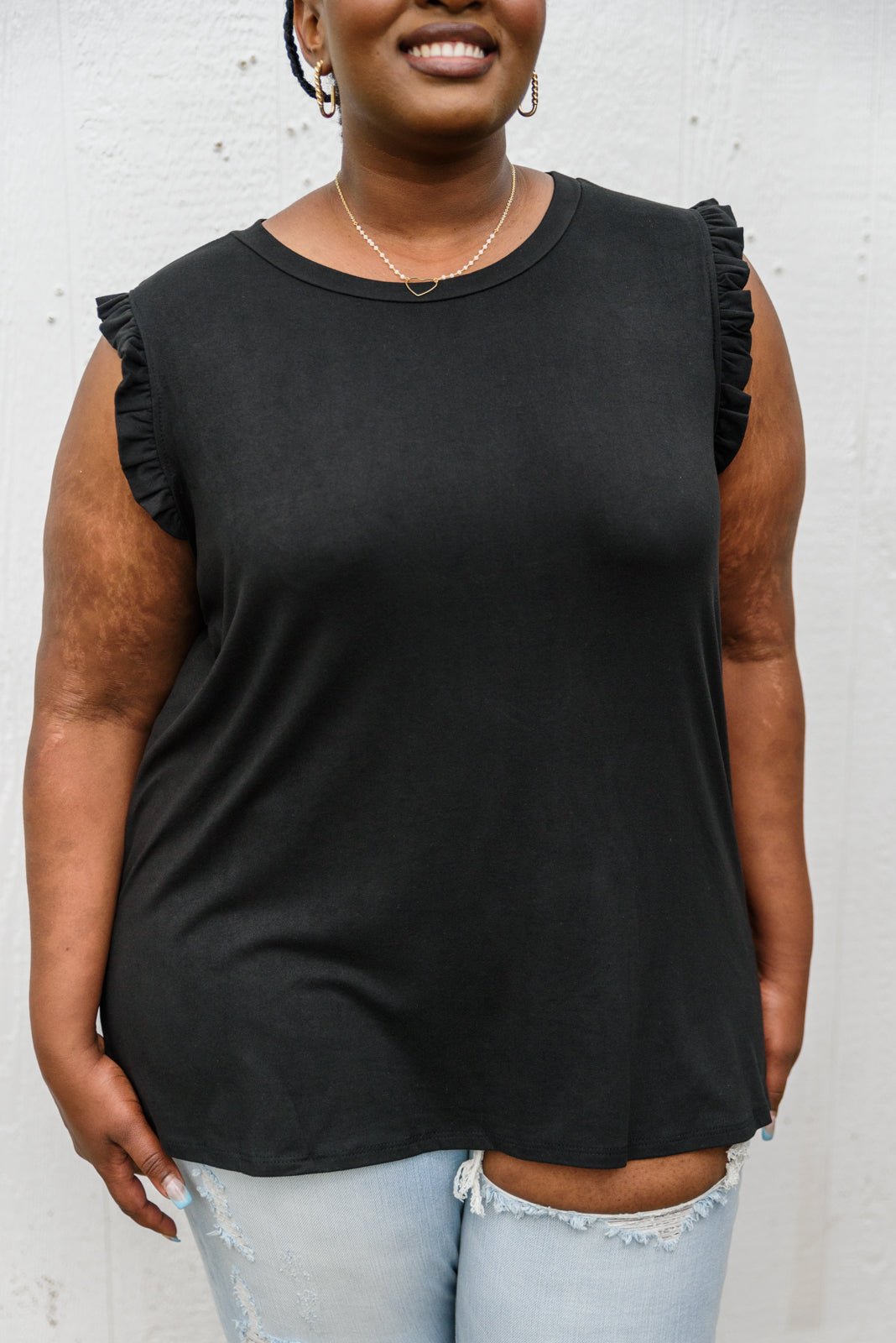 Jamie Top in Black (Online Exclusive) - Uptown Boutique Ramona