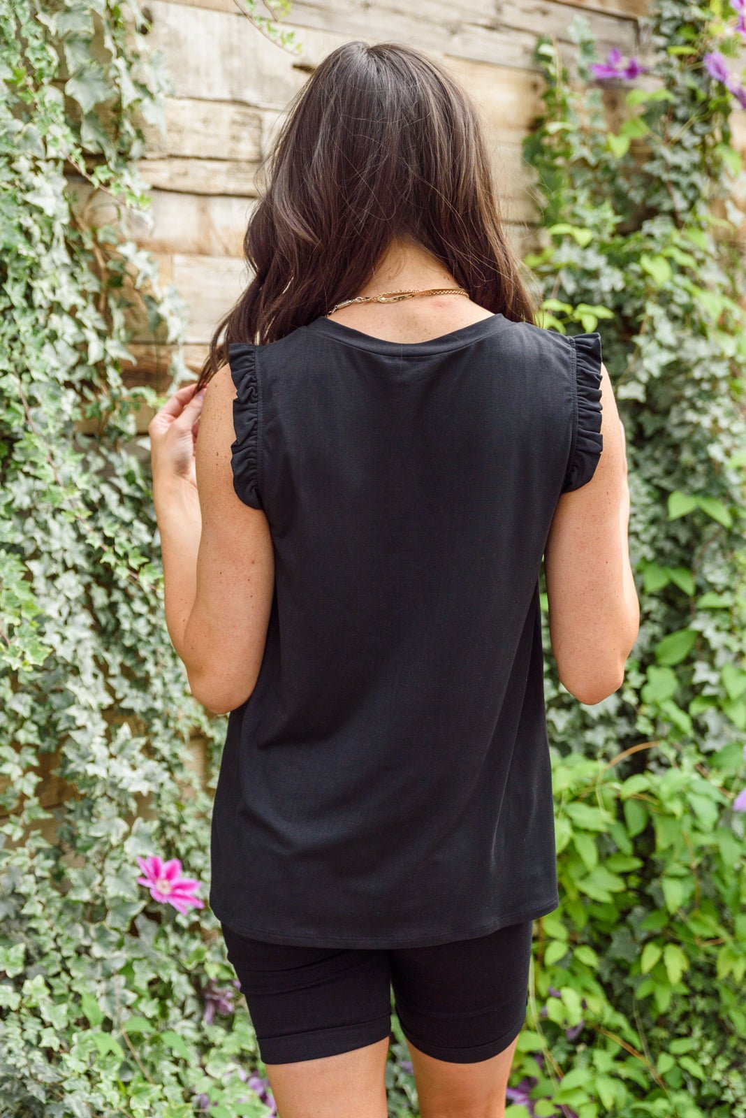 Jamie Top in Black (Online Exclusive) - Uptown Boutique Ramona