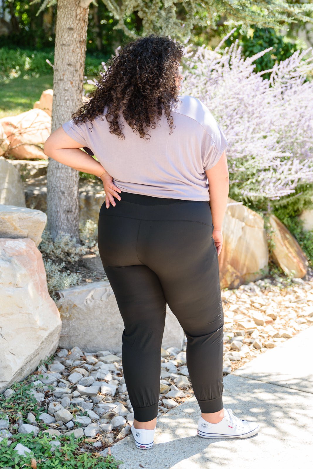 Jenny High Waist Jogger (Online Exclusive) - Uptown Boutique Ramona