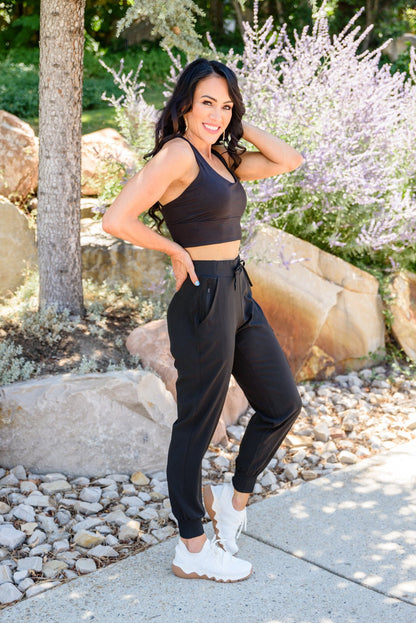 Jenny High Waist Jogger (Online Exclusive) - Uptown Boutique Ramona