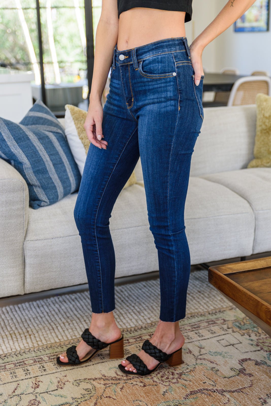 Jill Mid - Rise Classic Skinny (Online Exclusive) - Uptown Boutique Ramona