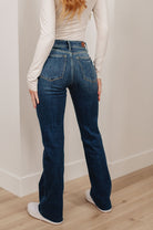 Josephine Mid Rise Raw Hem Bootcut Jeans (Online Exclusive) - Uptown Boutique Ramona