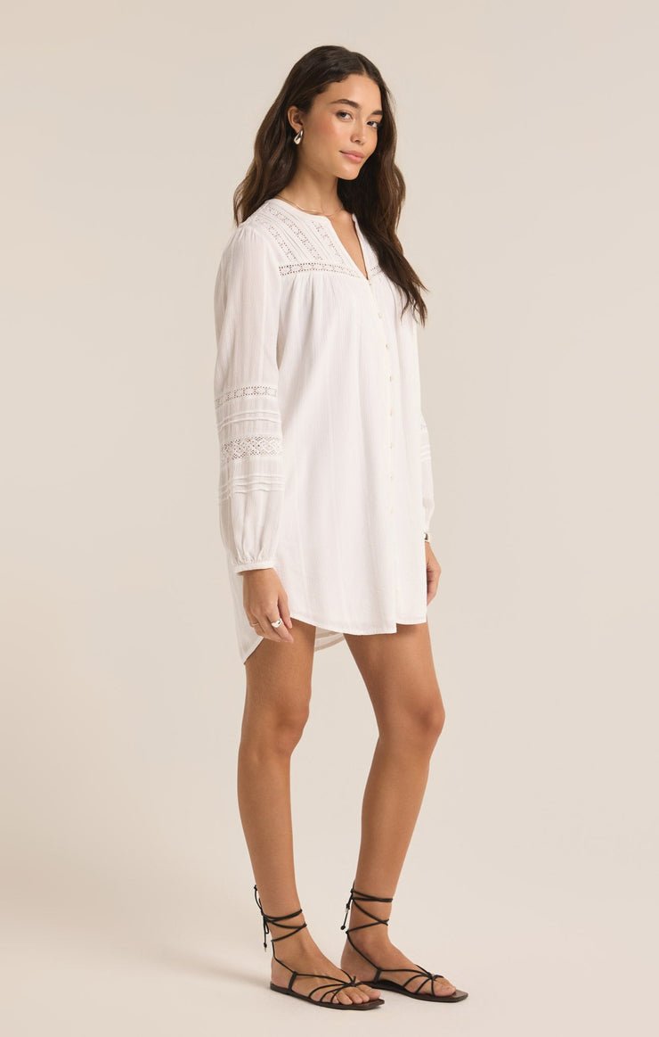 JUDE PEASANT MINI DRESS - Uptown Boutique Ramona