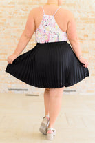 Just a Flirt Pleated Skirt in Black - Uptown Boutique Ramona