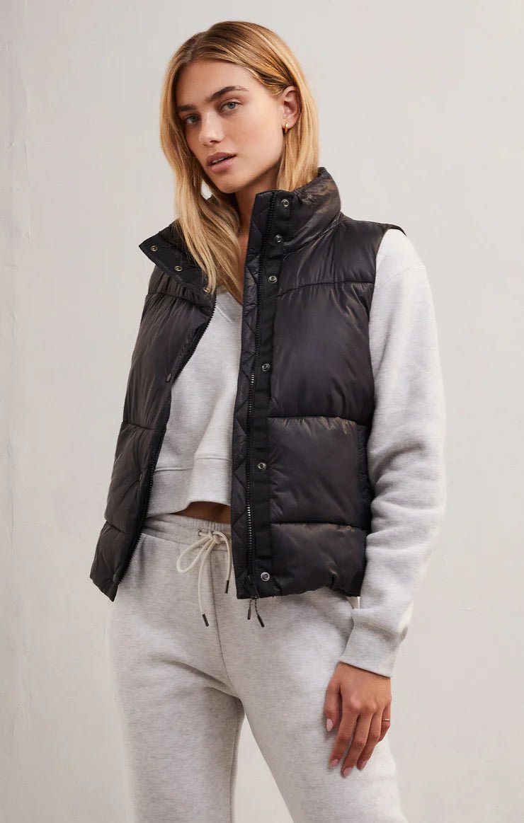 JUST RIGHT PUFFER VEST - Uptown Boutique Ramona