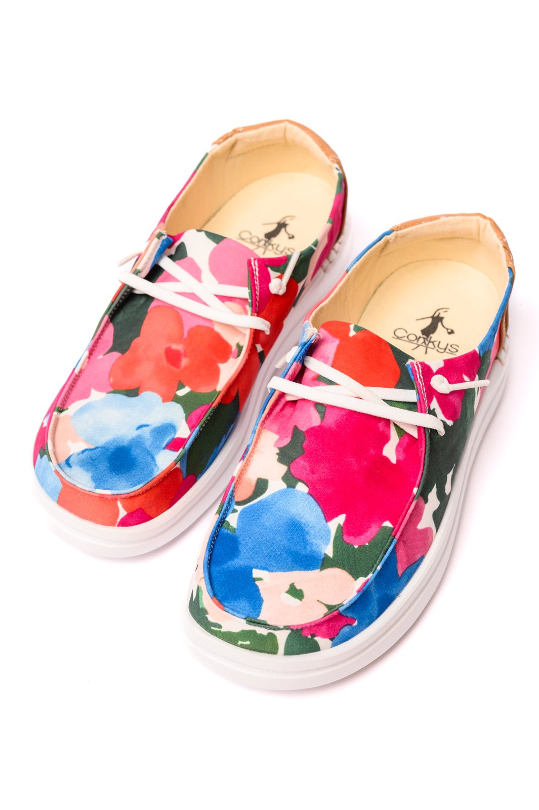 Kayak 2 Shoes in Floral (Online Exclusive) - Uptown Boutique Ramona