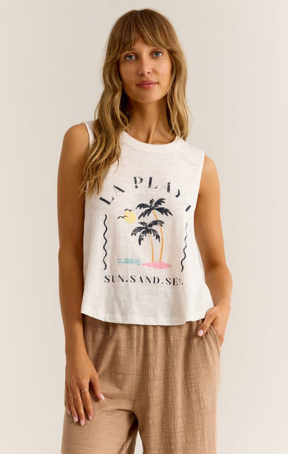 KAYLA LA PLAYA TANK - Uptown Boutique Ramona