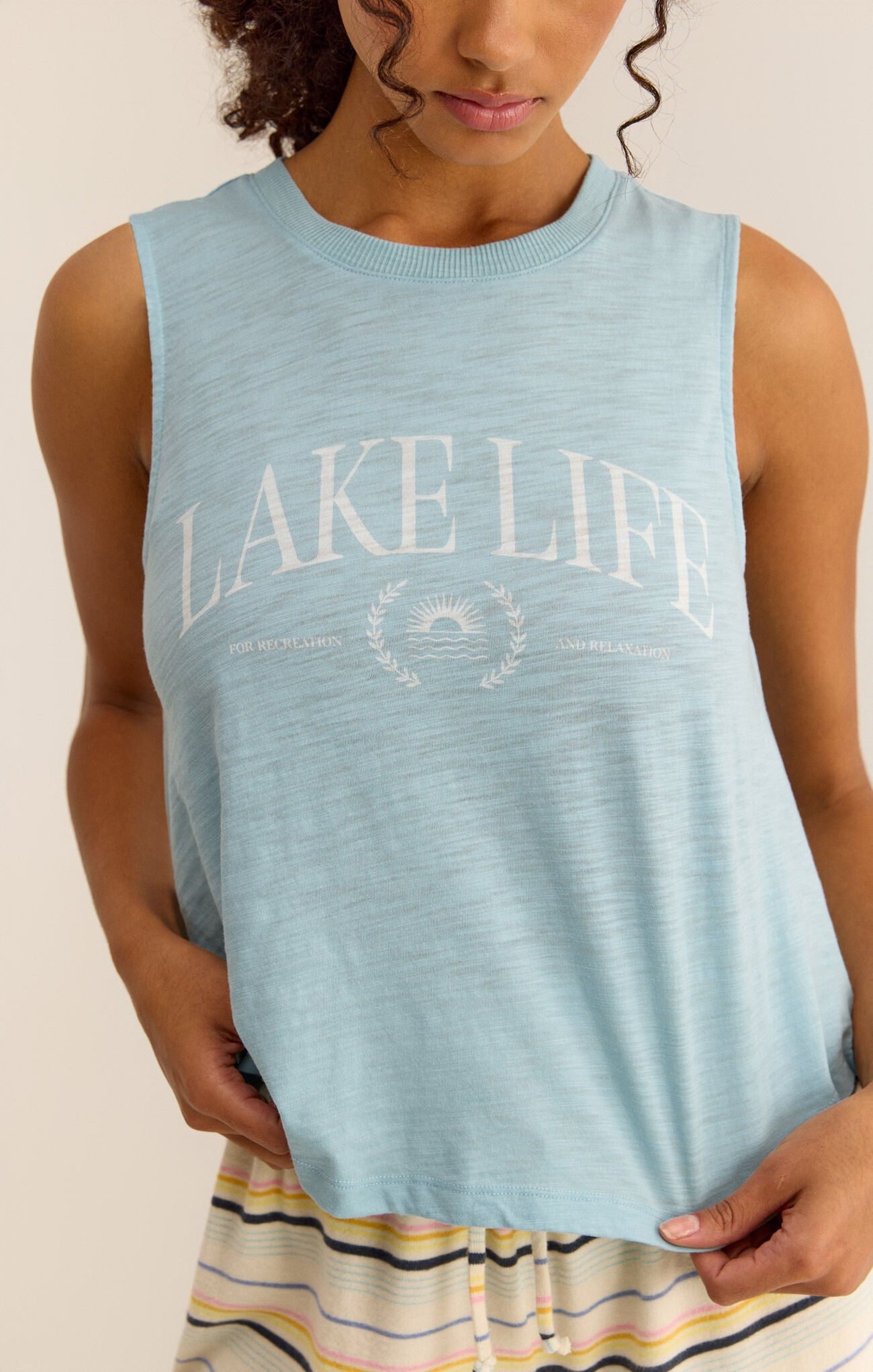 KAYLA LAKE LIFE TANK - Uptown Boutique Ramona