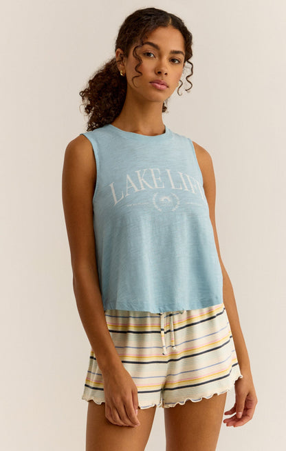 KAYLA LAKE LIFE TANK - Uptown Boutique Ramona