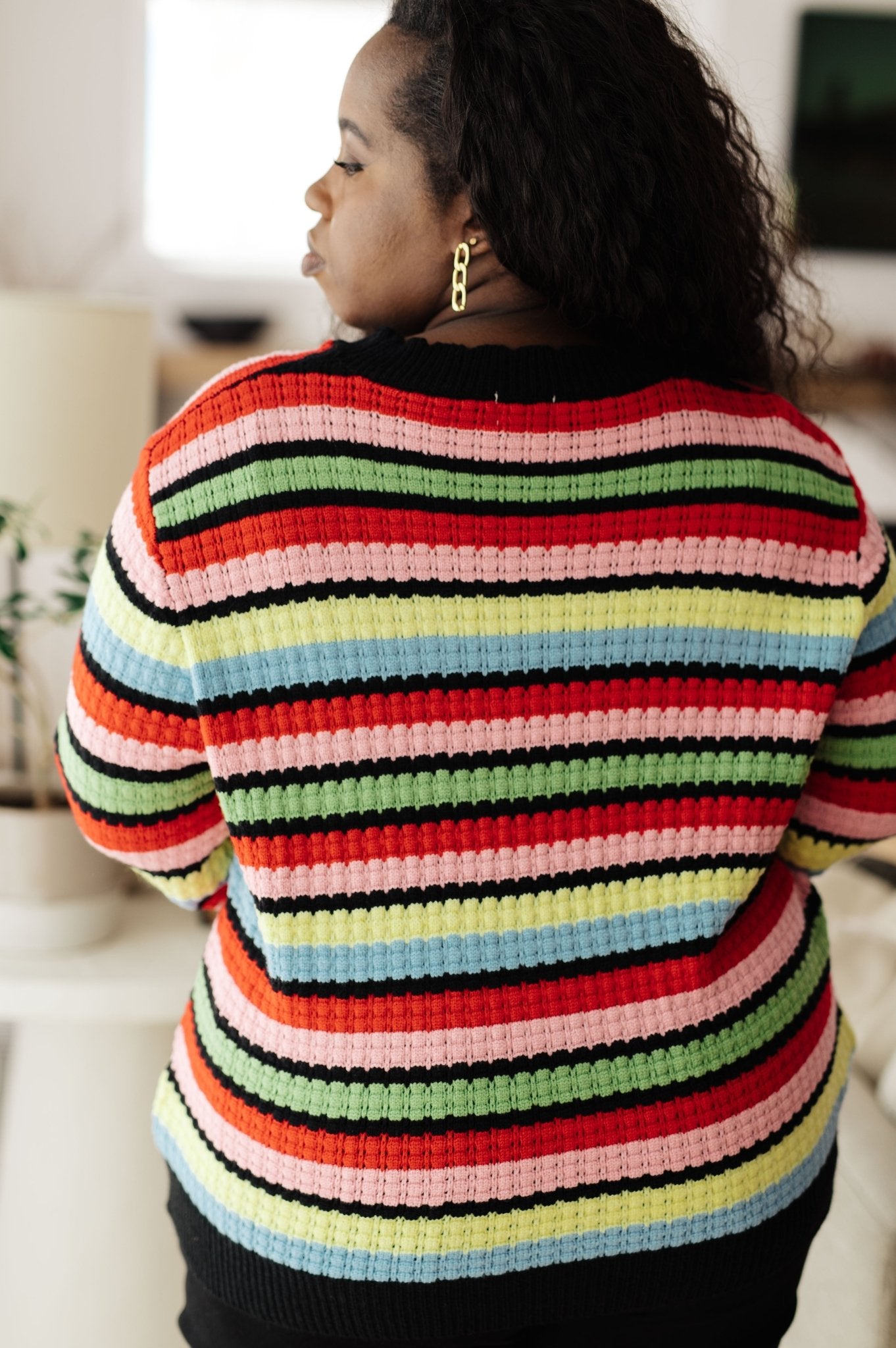 Keep Dreaming Striped Sweater (Online Exclusive) - Uptown Boutique Ramona