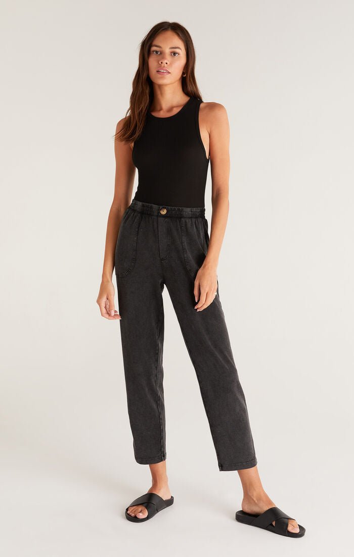 KENDALL JERSEY PANT - Uptown Boutique Ramona