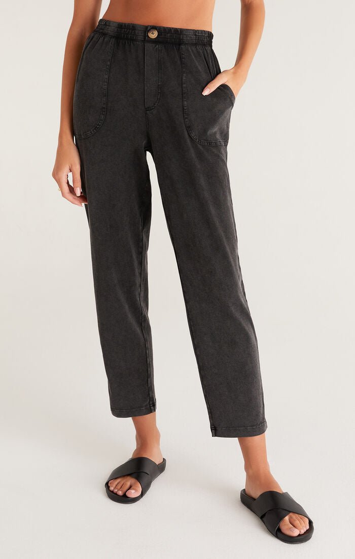 KENDALL JERSEY PANT - Uptown Boutique Ramona