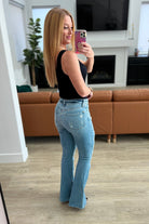 Kiana High Rise Heavy Destroy Flare (Online Exclusive) - Uptown Boutique Ramona