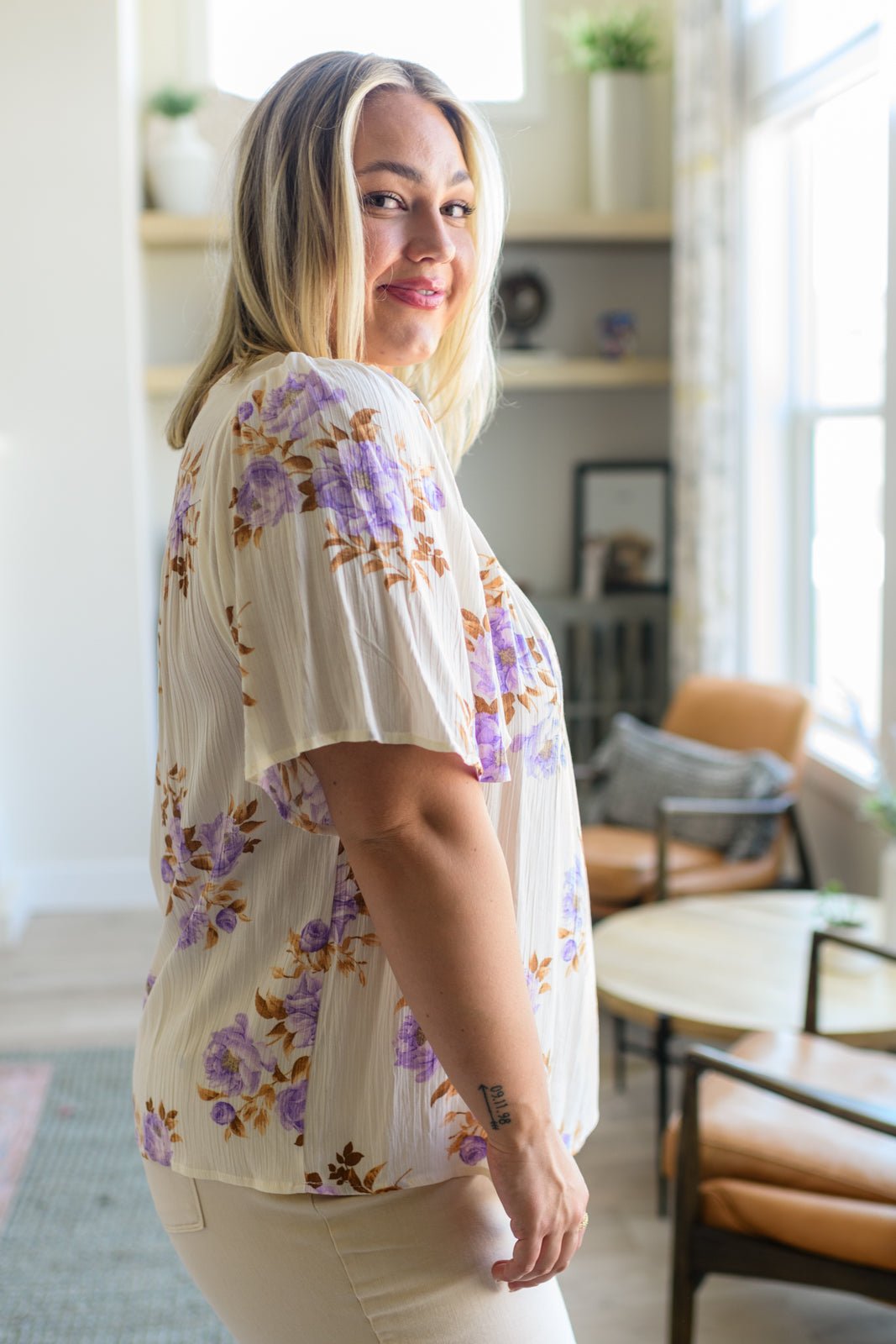 Lavender Haze Blouse (Online Exclusive) - Uptown Boutique Ramona